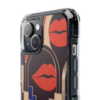 Coral Kiss | Clear MagSafe Case
