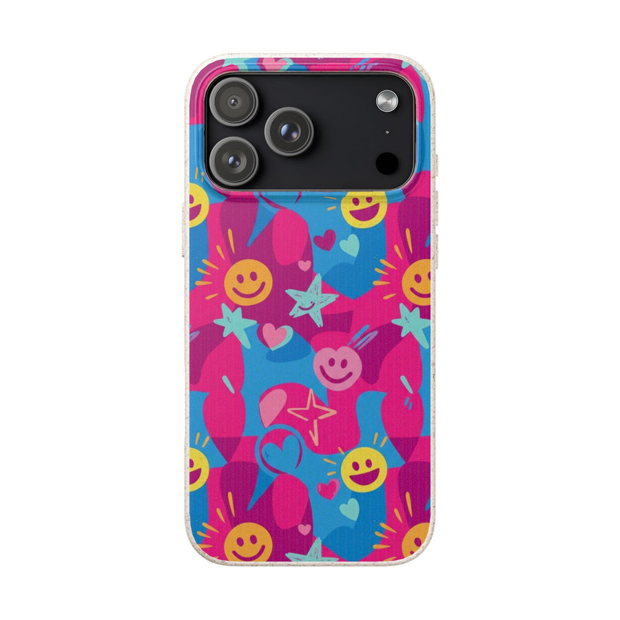 Smiley Doodle | Biodegradable Case