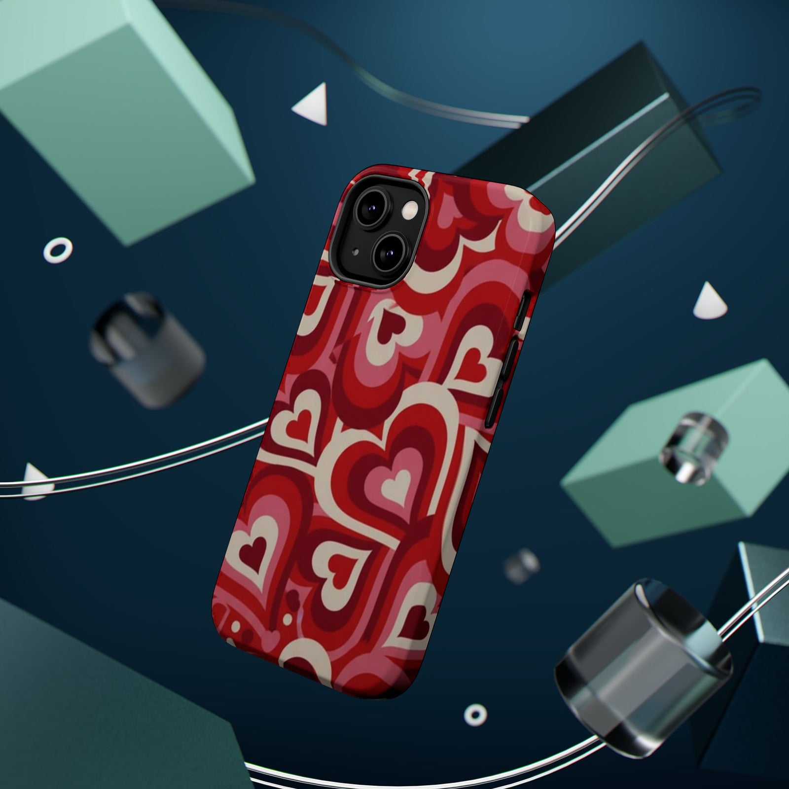 Aqua Meadow | Tough MagSafe Case