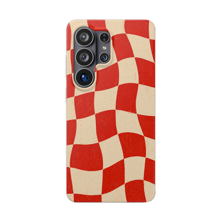 Tomato Wavy | Clear Case