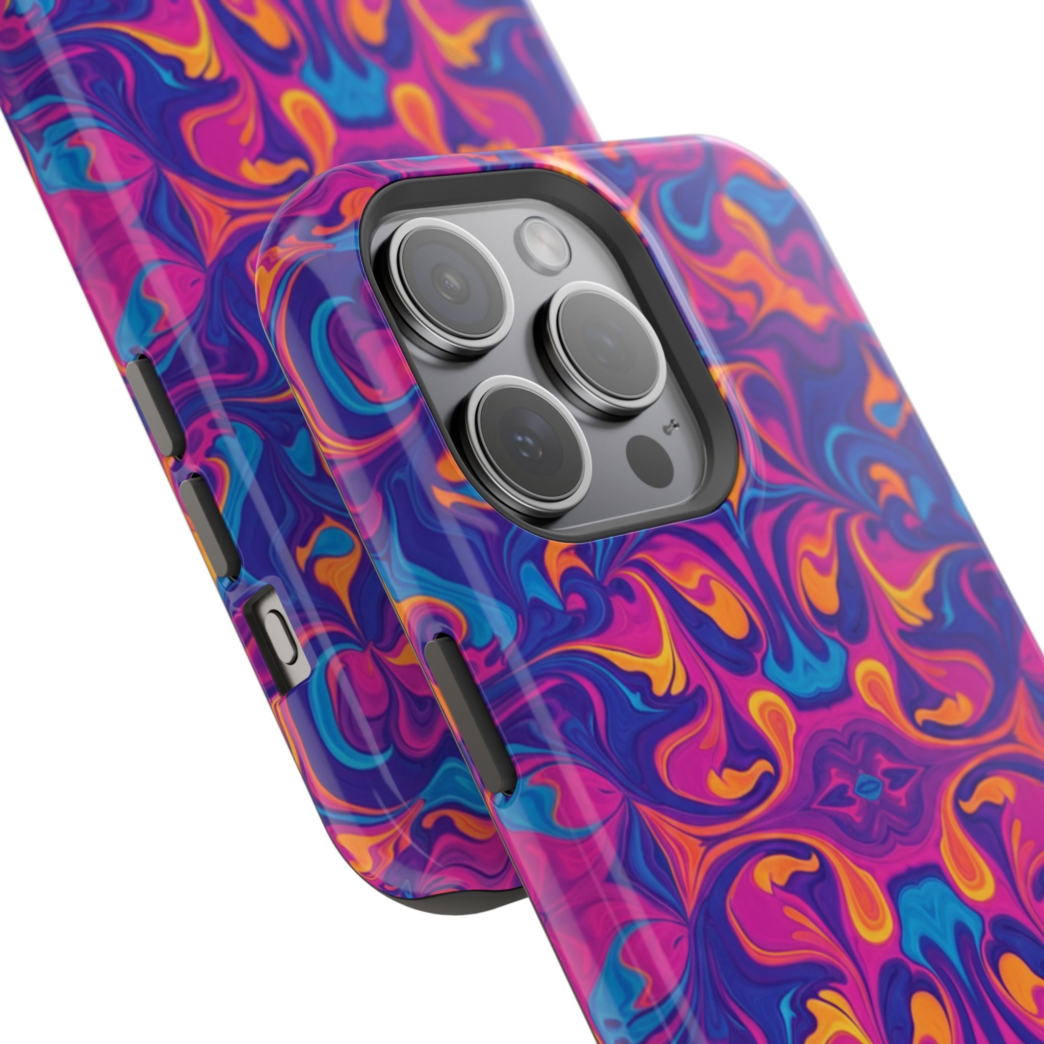 Neon Swirl | Tough MagSafe Case