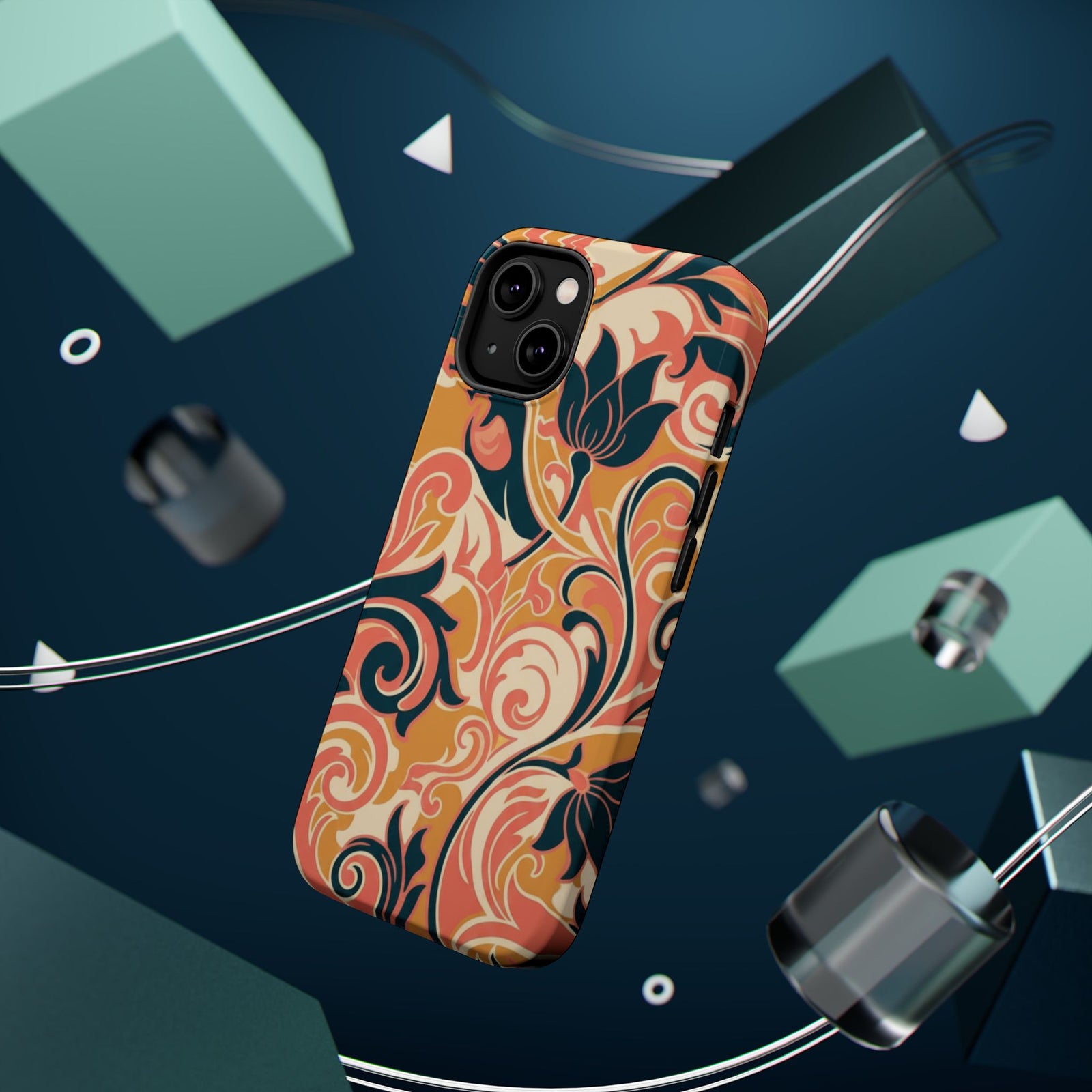Baroque Bloom | Tough MagSafe Case