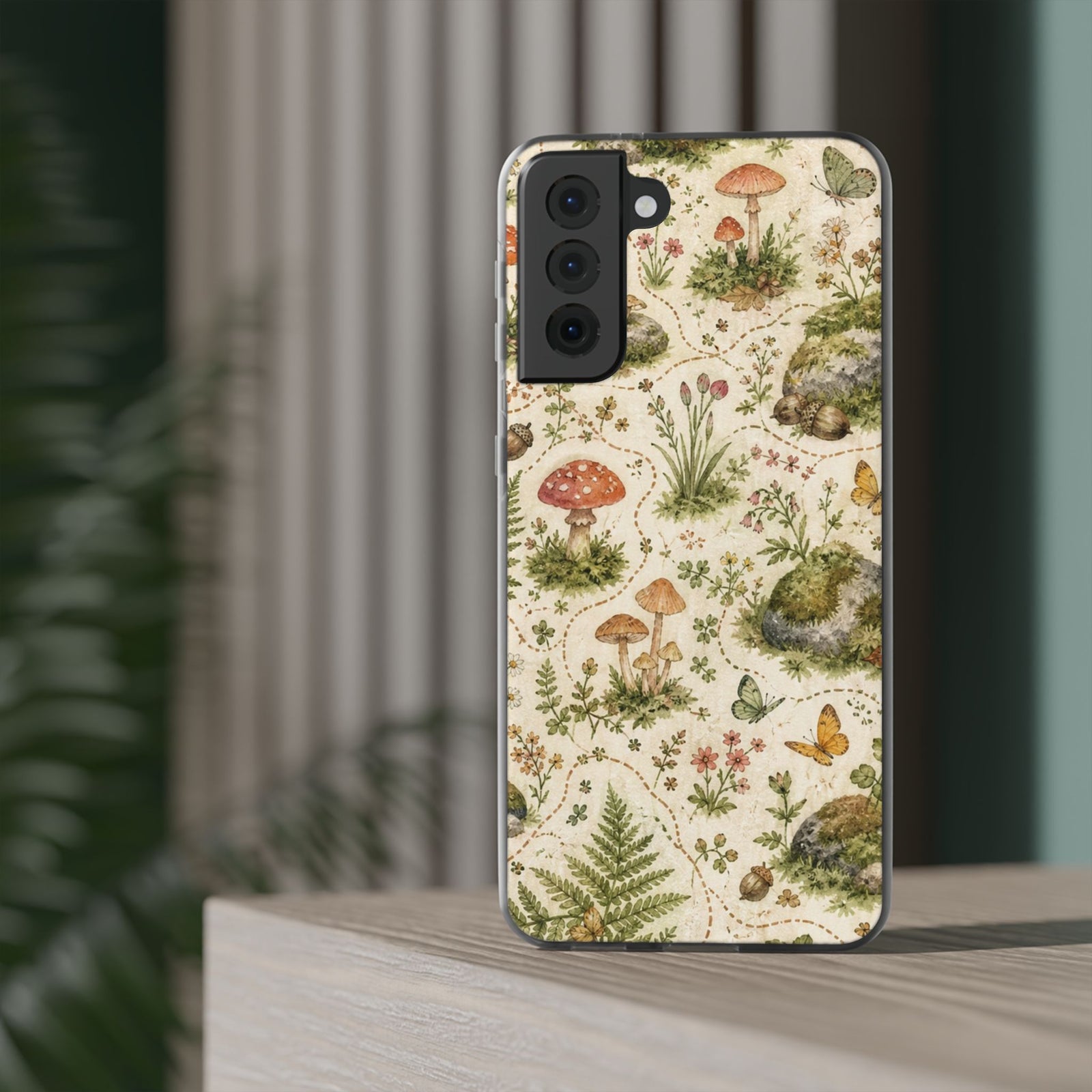 Mushroom Meadow | Clear Case