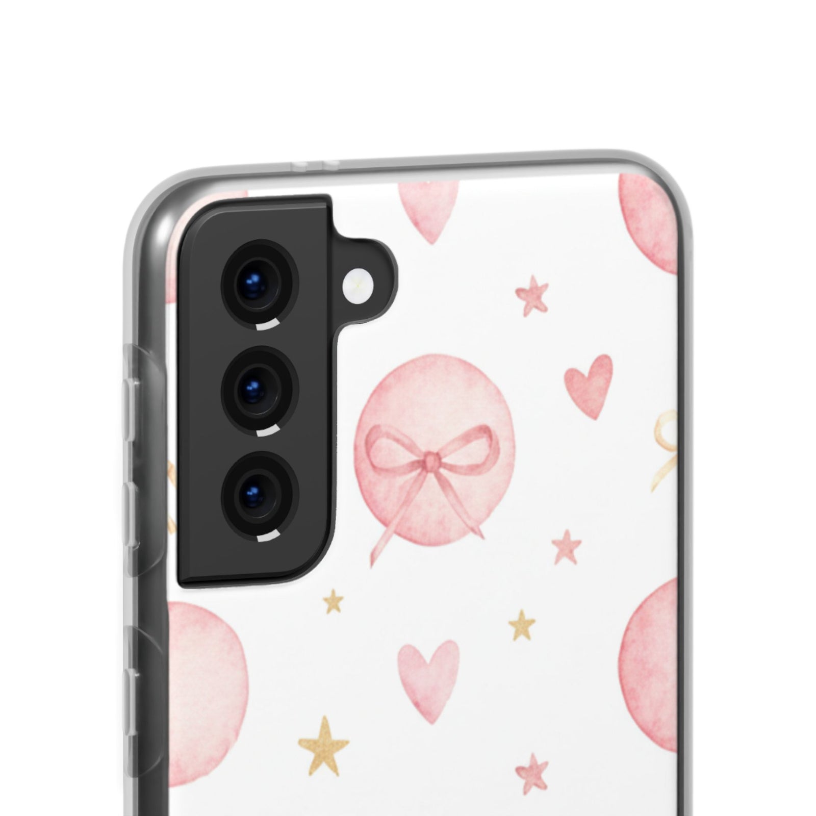 Bow Charm | Clear Case