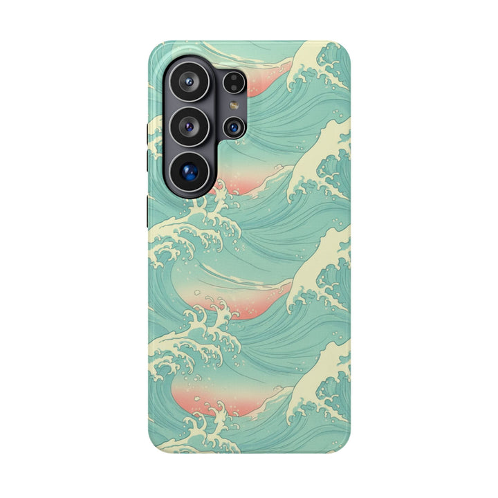 Seafoam Waves | Tough MagSafe Case