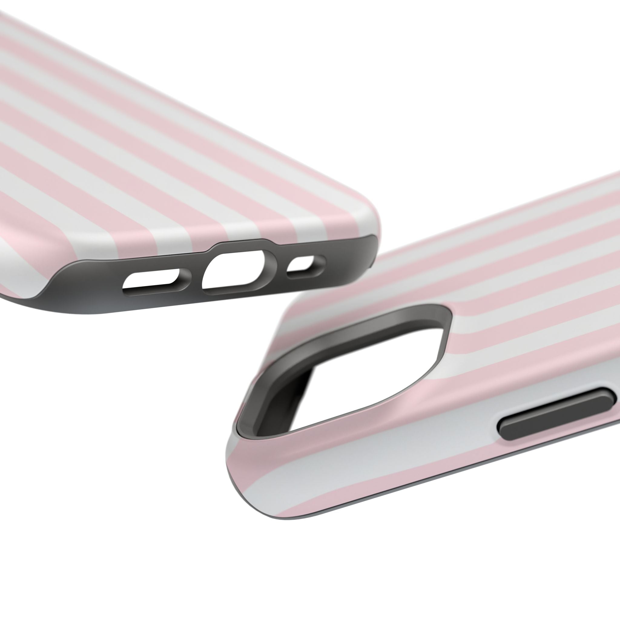 Blush Pink Stripe | Tough MagSafe Case