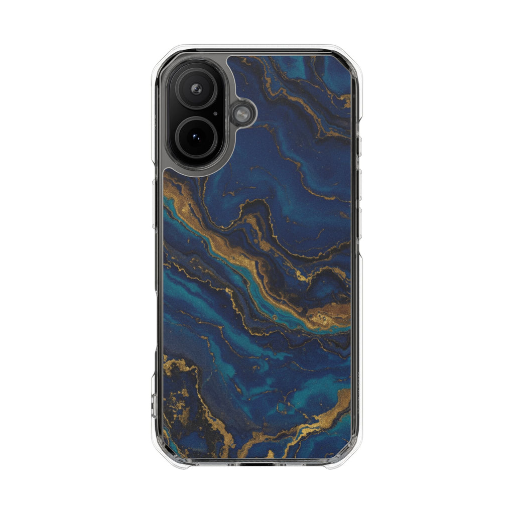 Noir Swirl | Clear MagSafe Case