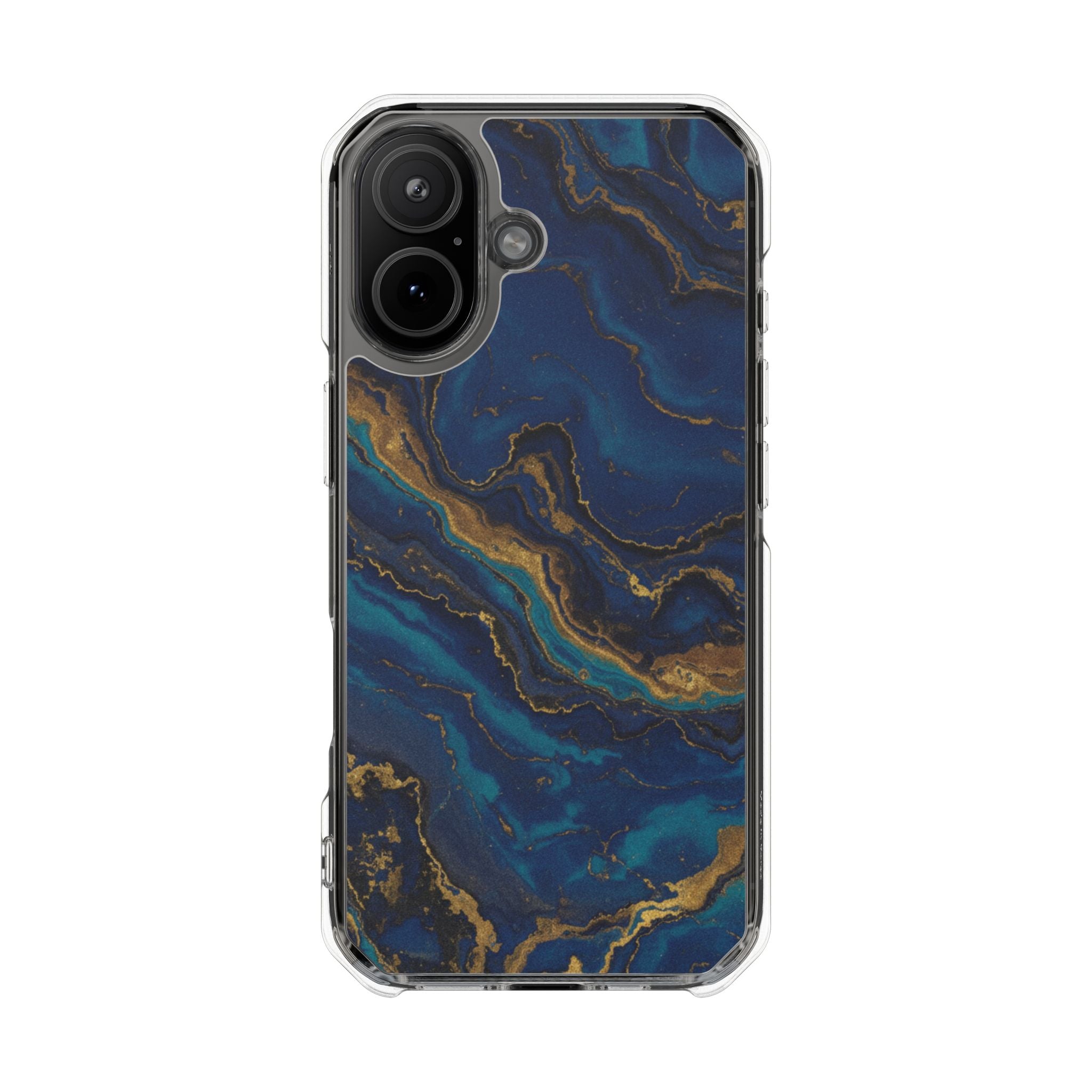 Noir Swirl | Clear MagSafe Case