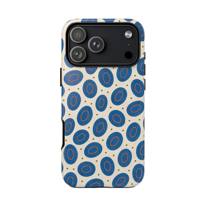 Ivory Cobalt phone case design