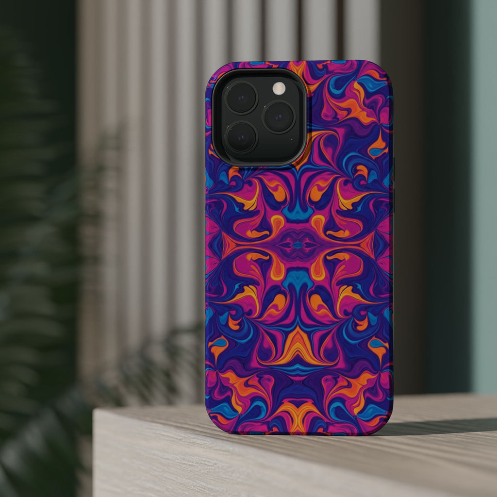 Neon Swirl | Tough MagSafe Case