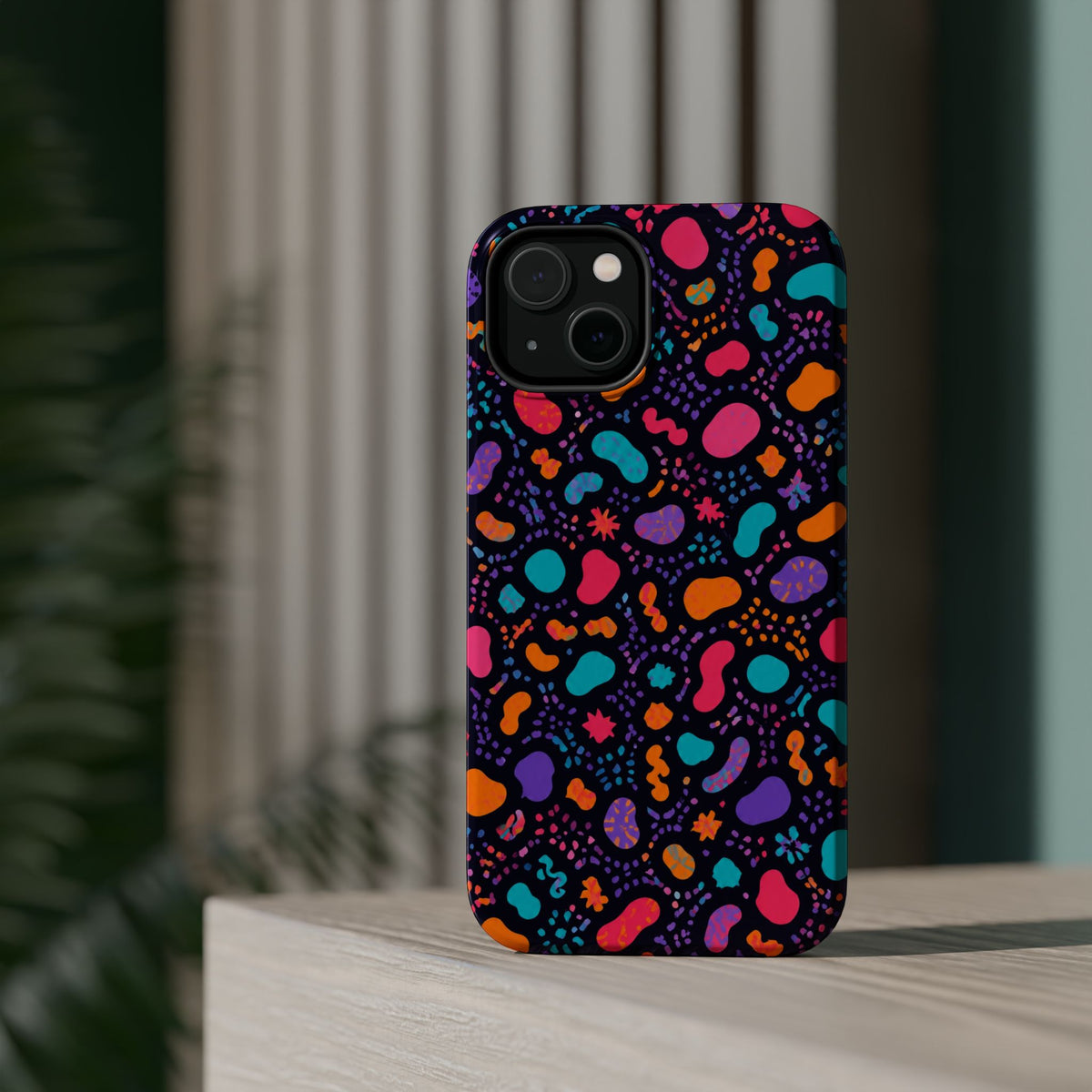 Neon Pebbles | Tough MagSafe Case — product image 46
