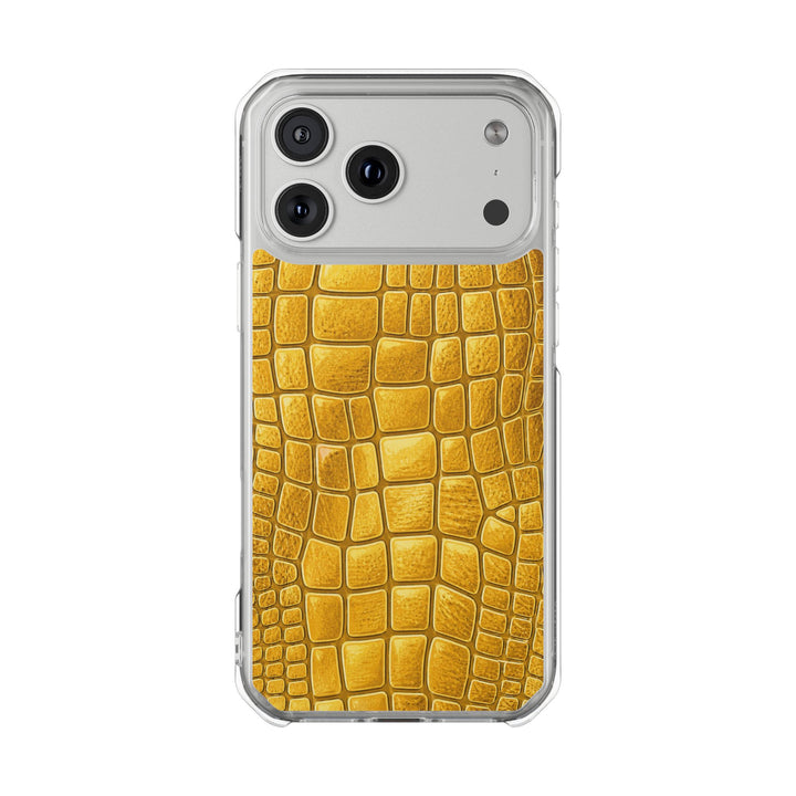 Gilded Scales | Clear MagSafe Case