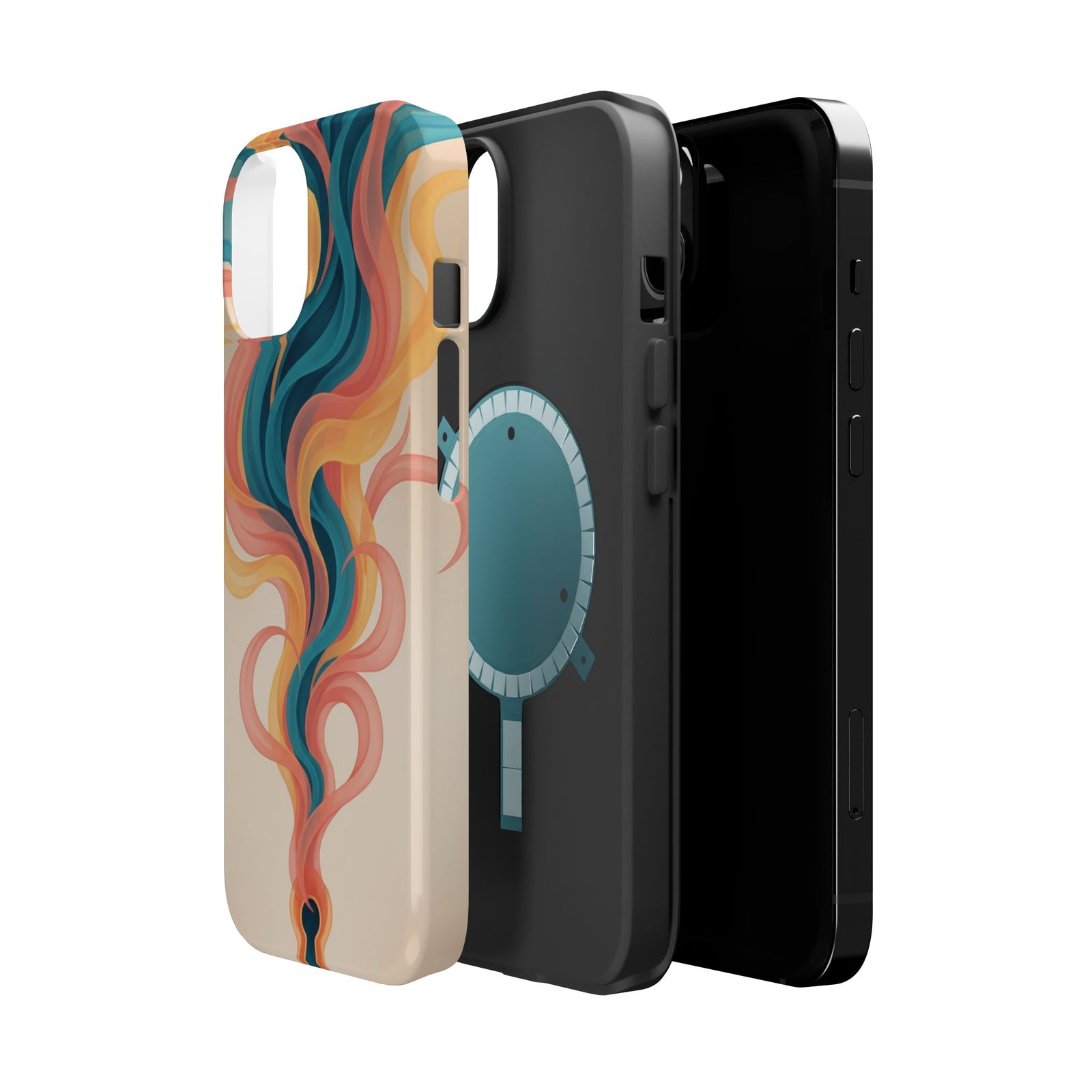 Retro Flame | Tough MagSafe Case