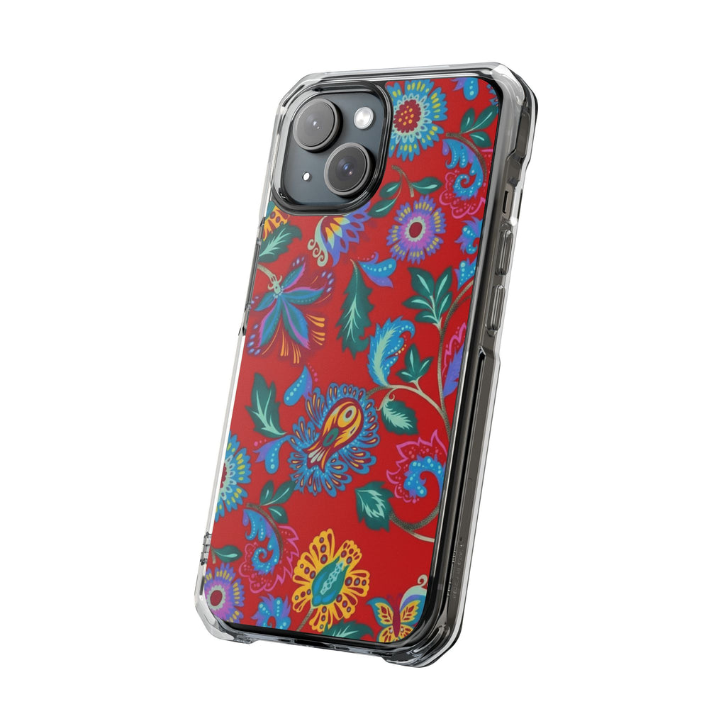 Bohemian Floral | Clear MagSafe Case