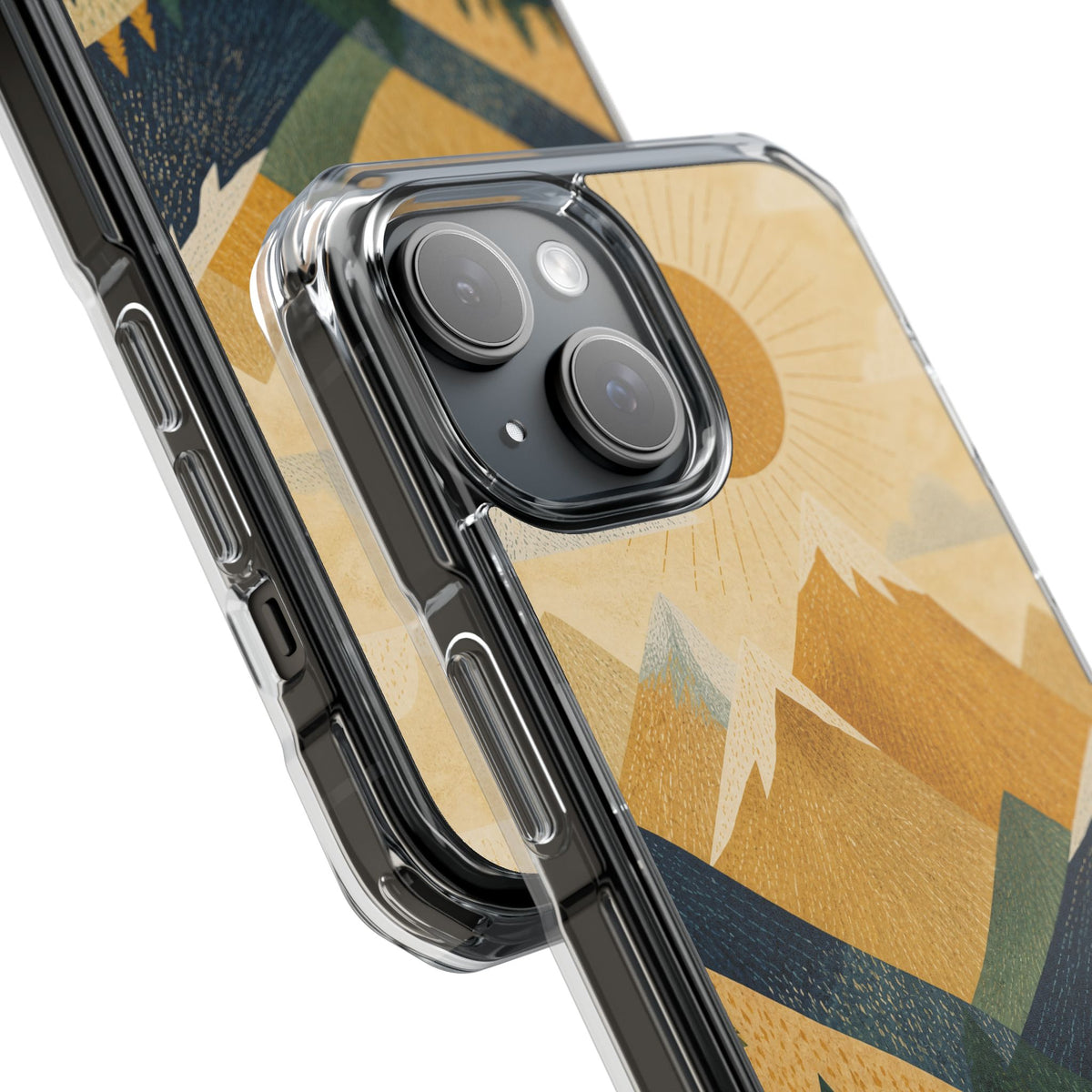 Golden Peaks | Clear MagSafe Case — product image 18