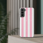 Candy Stripe | Clear Case