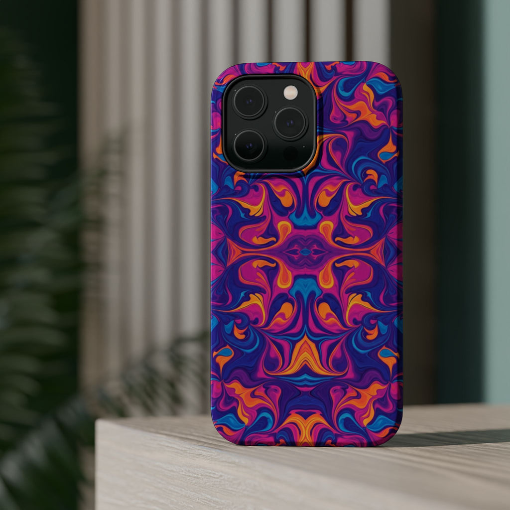 Neon Swirl | Tough MagSafe Case