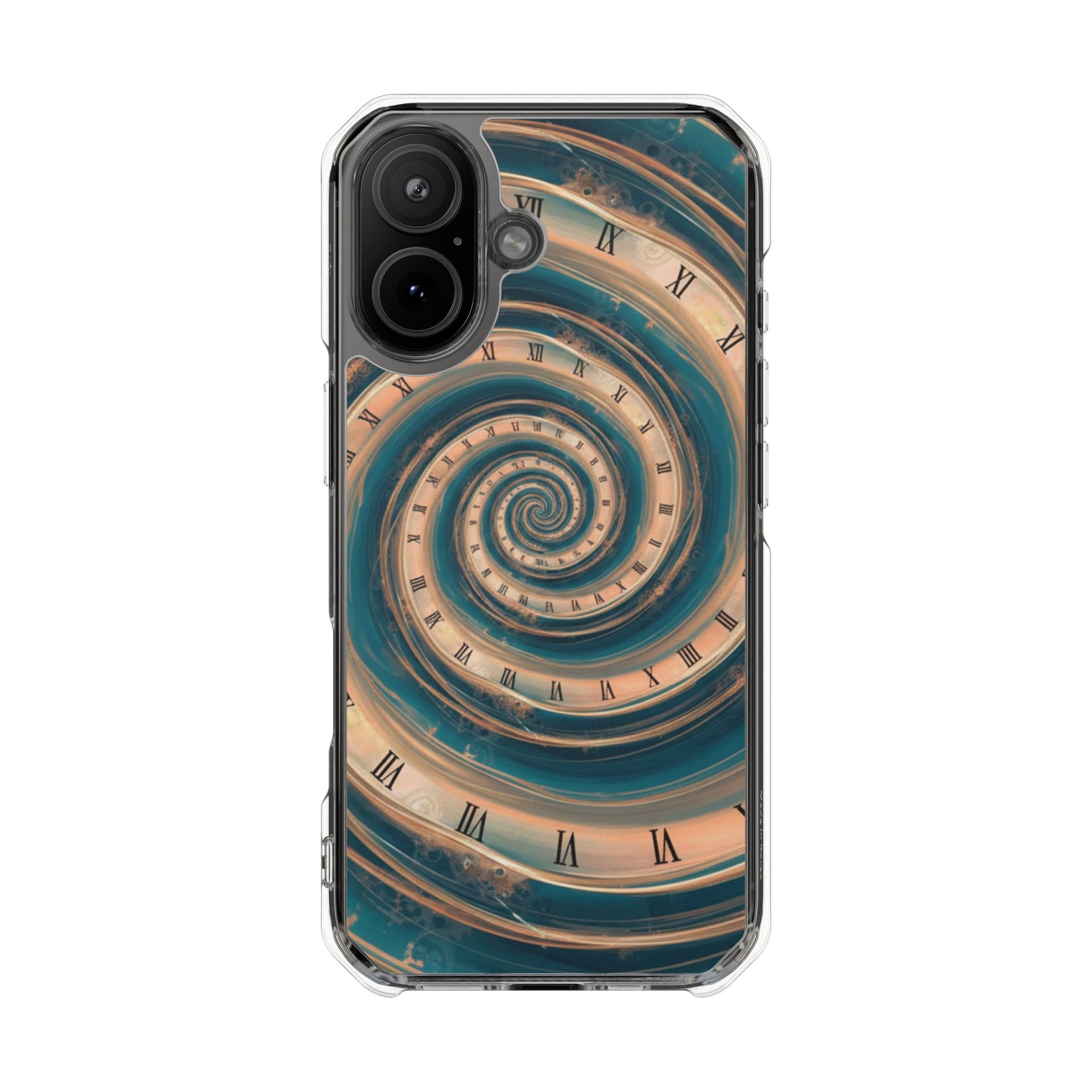 Time Spiral | Clear MagSafe Case