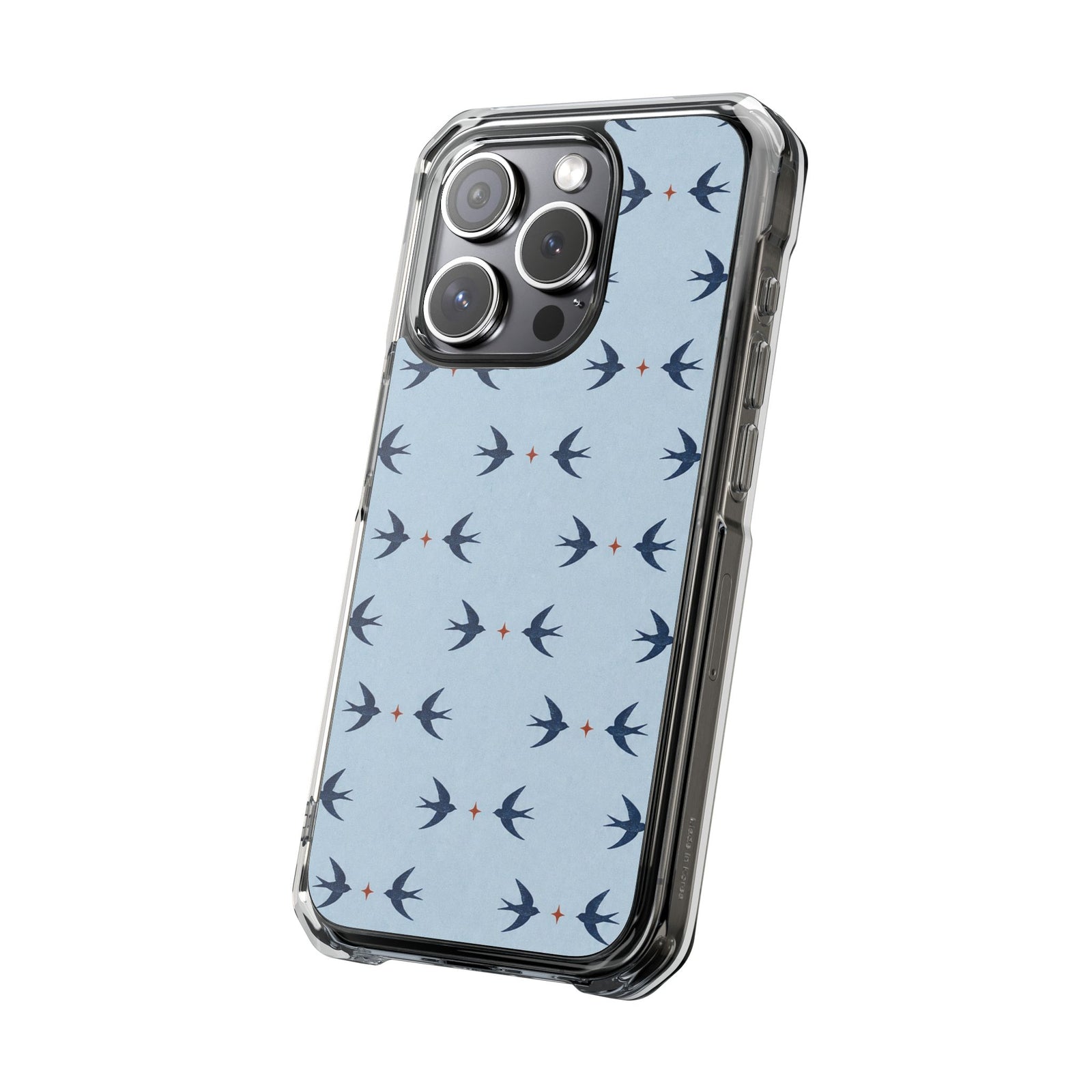 Powder Blue | Clear MagSafe Case