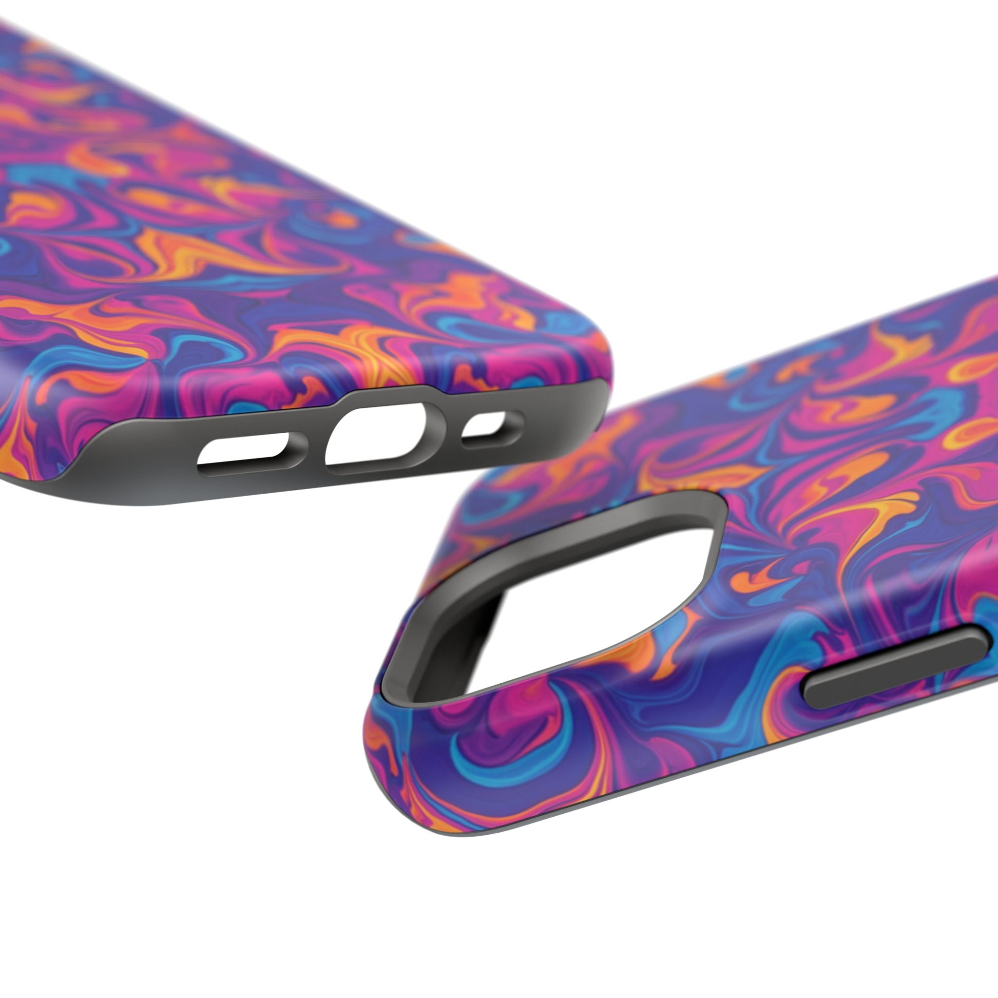 Neon Swirl | Tough MagSafe Case