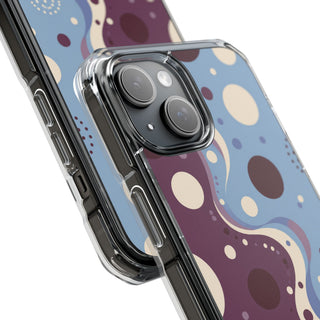 Plum Orbits | Clear MagSafe Case — product image 18