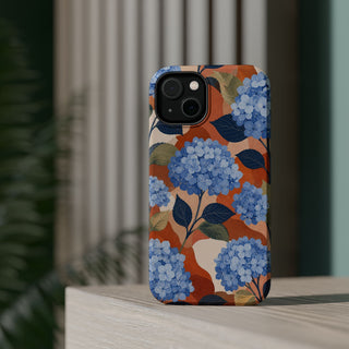 Brownstone Hydrangeas | Tough MagSafe Case — product image 46