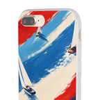 Regatta Stripes | Frosted Clear Case — product image 55