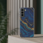 Midnight Marble | Clear Case