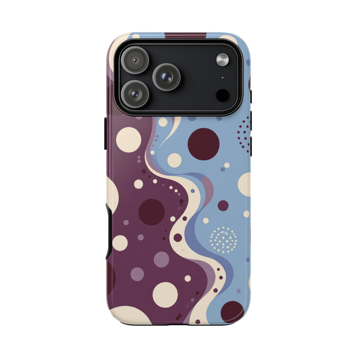 Plum Orbits phone case design