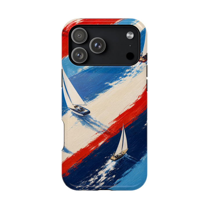 Regatta Stripes | Tough MagSafe Case