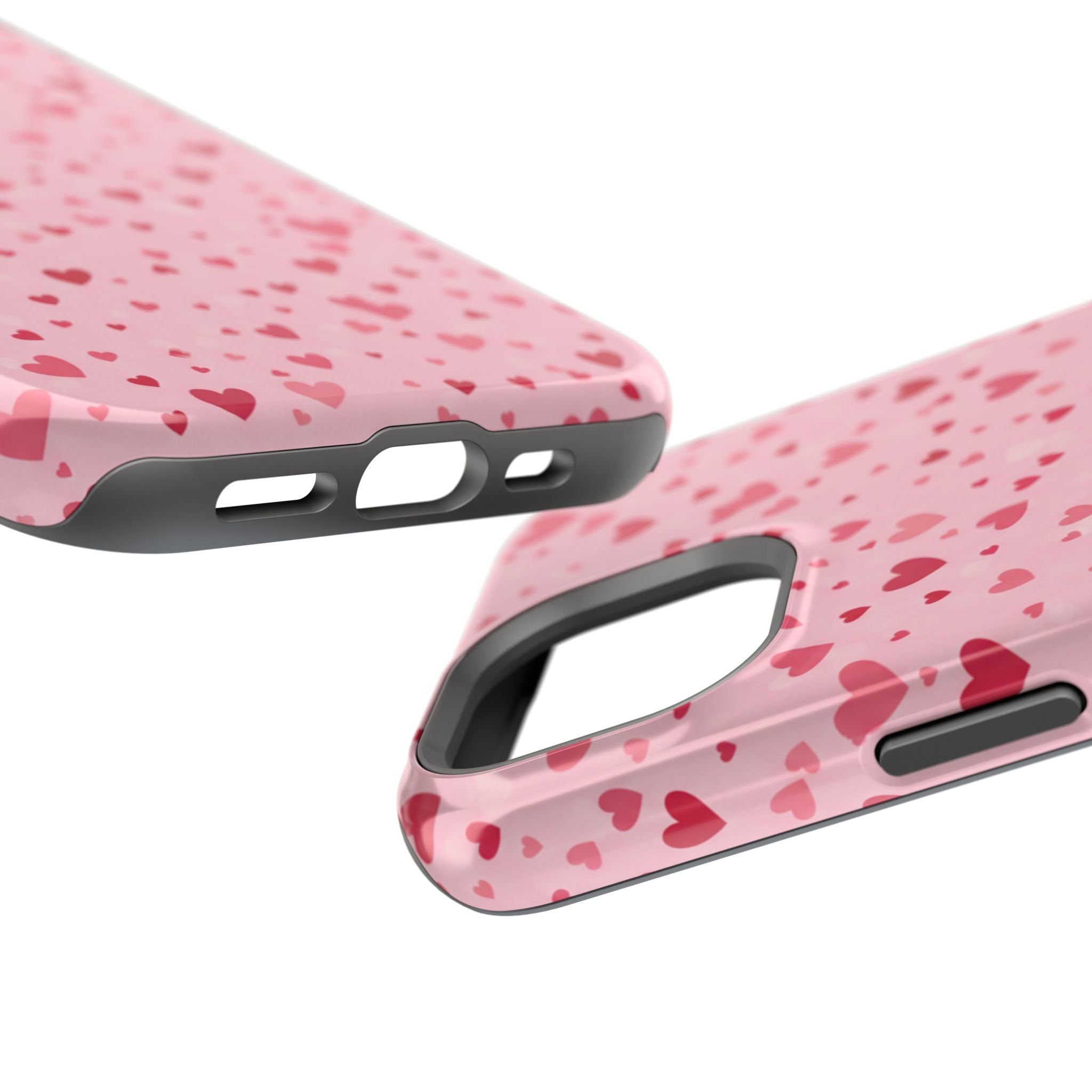 Blush Ditsy Heart | Tough MagSafe Case