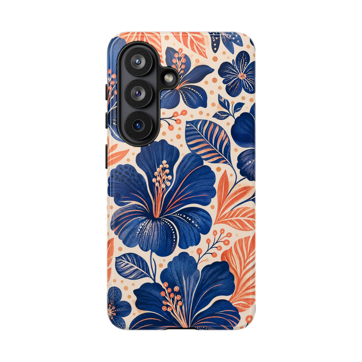 Indigo Hibiscus | Tough Case — product image 93