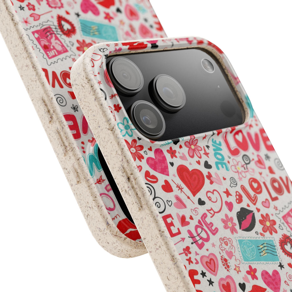 Love Doodle | Biodegradable Case