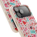 Love Doodle | Biodegradable Case