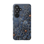 Denim Dahlia | Tough Case