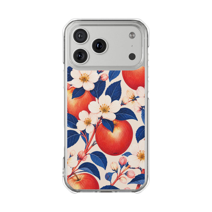 Apple Blossoms | Clear MagSafe Case