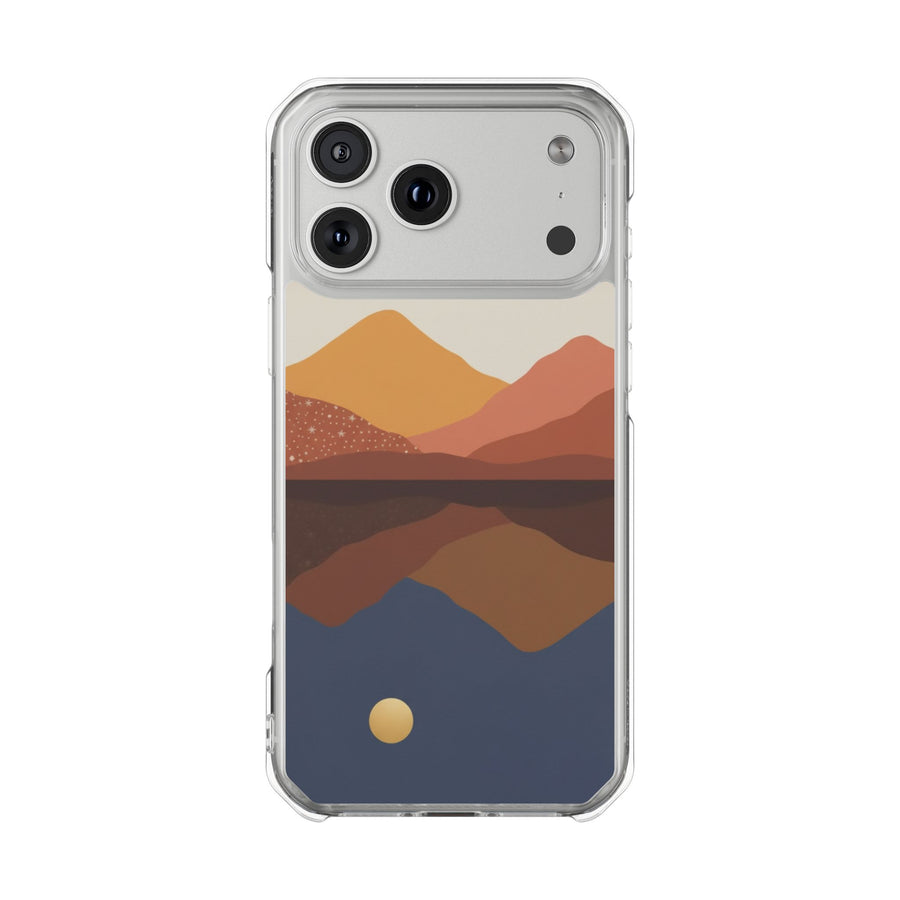 Desert Dusk | Clear MagSafe Case