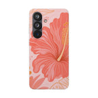 Coral Hibiscus | Clear Case — product image 17