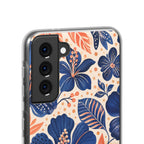 Indigo Hibiscus | Clear Case — product image 21