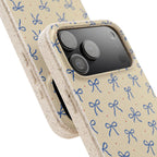 Cobalt Ribbon | Biodegradable Case