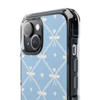 Ribbon Sky | Clear MagSafe Case