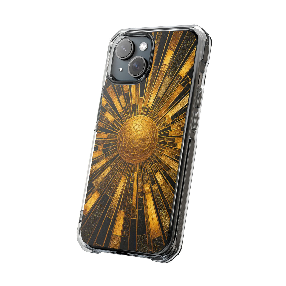 Mosaic Sunburst | Clear MagSafe Case — product image 17