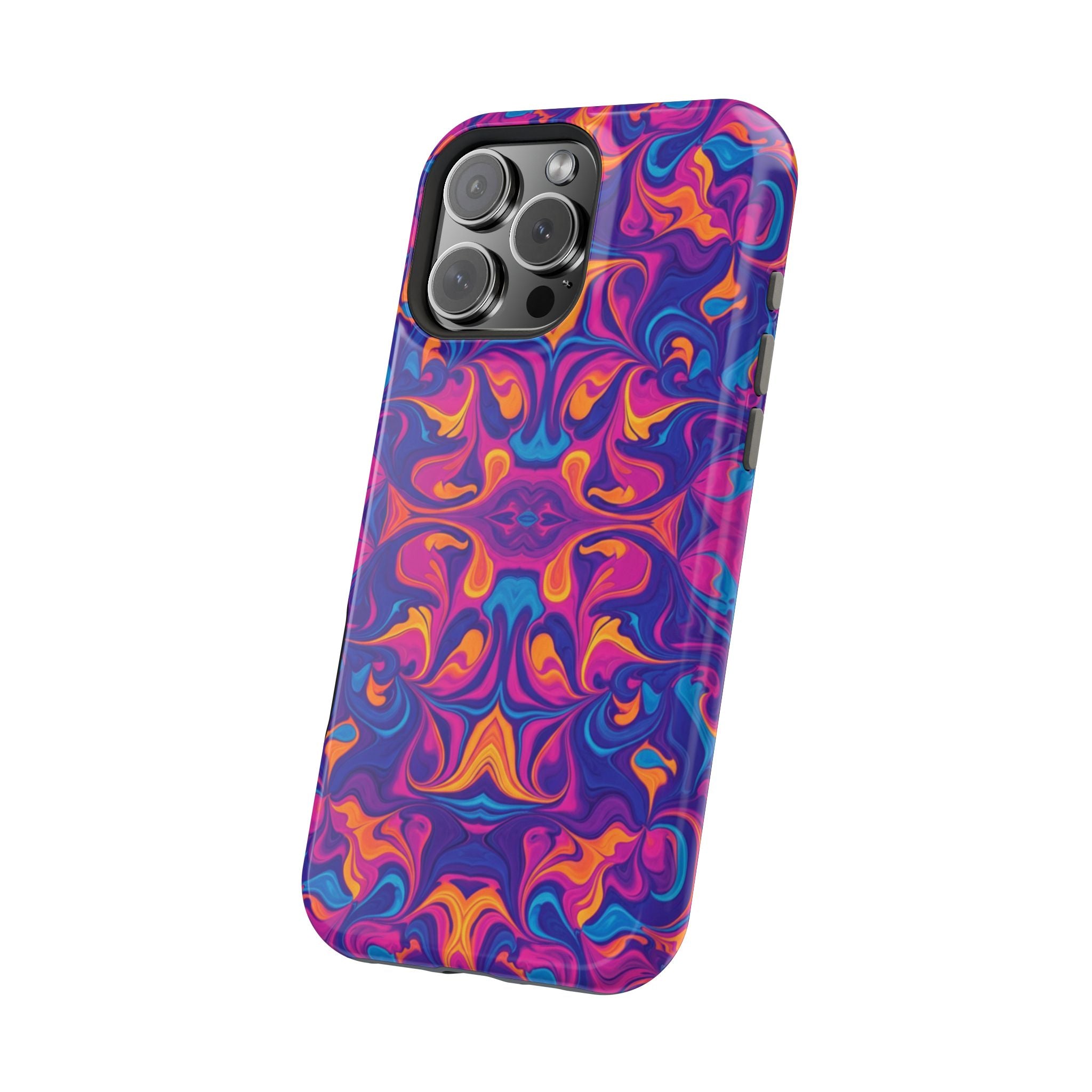 Neon Swirl | Tough MagSafe Case