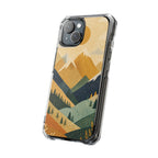 Golden Peaks | Clear MagSafe Case — product image 17
