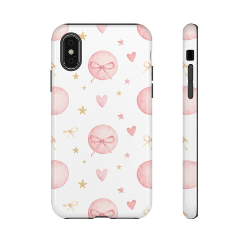 Bow Charm coquette tough case design