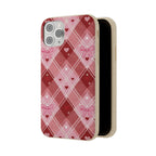Heart Plaid | Biodegradable Case