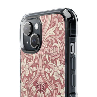 Cherry Gleam | Clear MagSafe Case