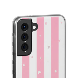 Candy Stripe | Clear Case