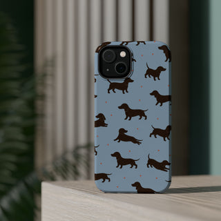 Powder Dachshunds | Tough MagSafe Case