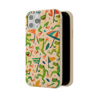 Frog Parade | Biodegradable Case — product image 30